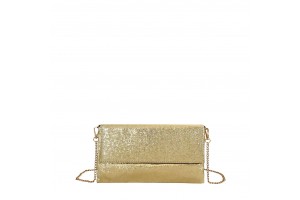 Bolso Embrague De Mano Brillo